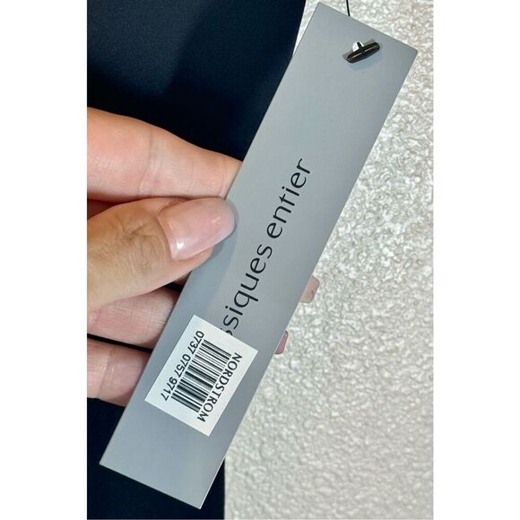 NWT Classiques Entier Floral Print Silk Blend Sleeveless Shift Dress Women's 4 - Picture 9 of 9